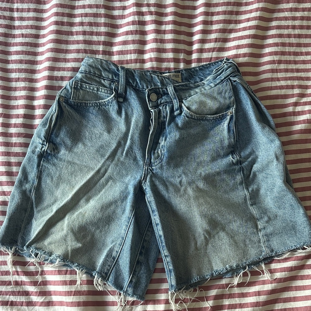FREE PEOPLE CRISS CROSS SHORTS